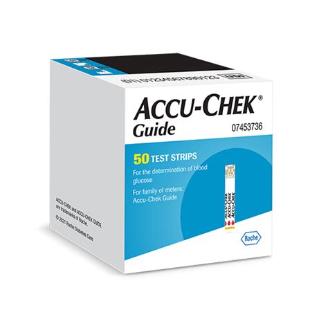 Accu Chek Guide Test Strip 50 Strip Kegunaan Efek Samping Dosis Dan
