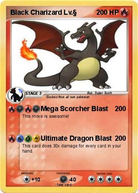 Try drive up, pick up, or same day delivery. Pokémon Black Charizard Lv p - Mega Scorcher Blast - My Pokemon Card