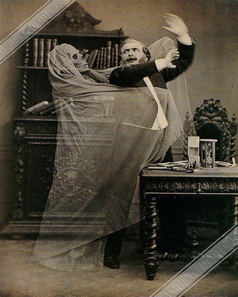 Victorian Ghost Photo Poster Eugene Thiebault Victorian Etsy Ghost