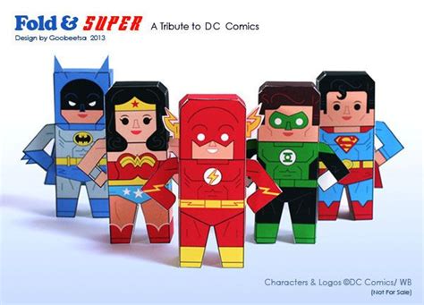 Tpib Free Comic Book Day Hero Crafts Paper Toys Superhero Crafts