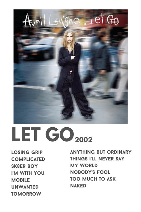 Let Go Album Poster