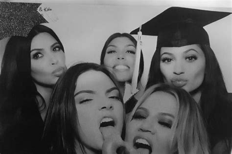 kim kardashian joins sisters to help celebrate kylie jenner s graduation london evening