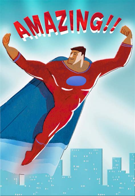 UNICEF Amazing Super Hero Father's Day Card - Greeting Cards - Hallmark