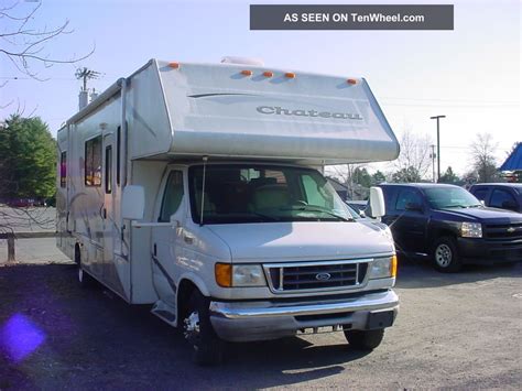 2004 Chateau Rv W Ford E 450 6 8l Only 14k