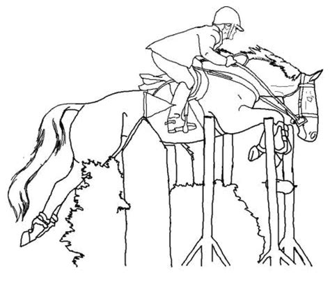 dessin à imprimer Dessin De Chevaux A Colorier Et Imprimer