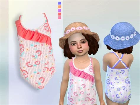 Swimsuit For Toddlers The Sims 4 Catalog