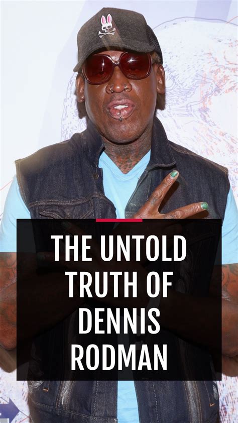 The Untold Truth Of Dennis Rodman Nicki Swift Dennis Rodman Dennis