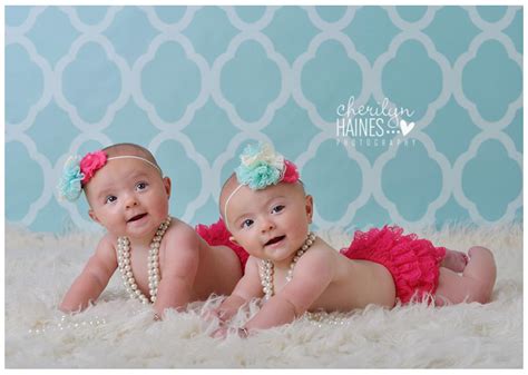 Harper And Hadleigh 6 Month Old Twins Sneak Peek Baton Rouge Baby