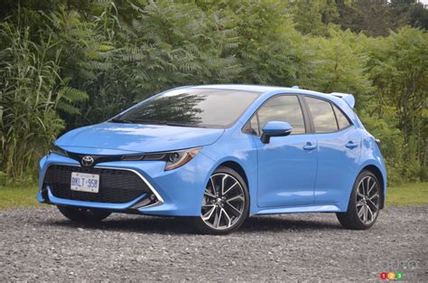 Take a closer look at all of the incredible toyota hatchback features on the new 2020 corolla hb. Essai de la Toyota Corolla Hatchback 2019 | Actualités ...