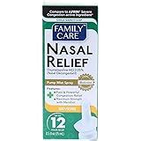 Amazon Com Nasal Relief Spray Pump Mist Anti Drip Severe Congestion