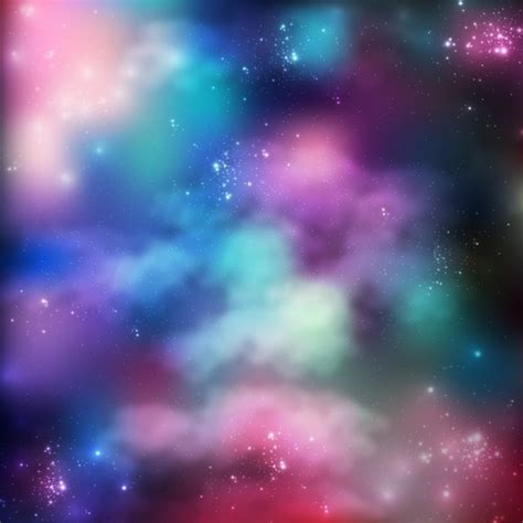 Laeacco Dreamy Gradiente Colorido Nublado Cielo Estrellado Fotografía