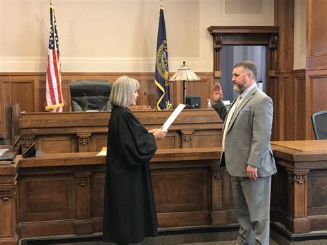 Todd Engleman Takes Oath As District Court Judge Nebraska Judicial Branch