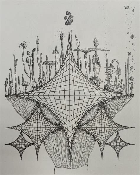 A Drawing I Made With Some Geometric Shapes Rgeometryisneat