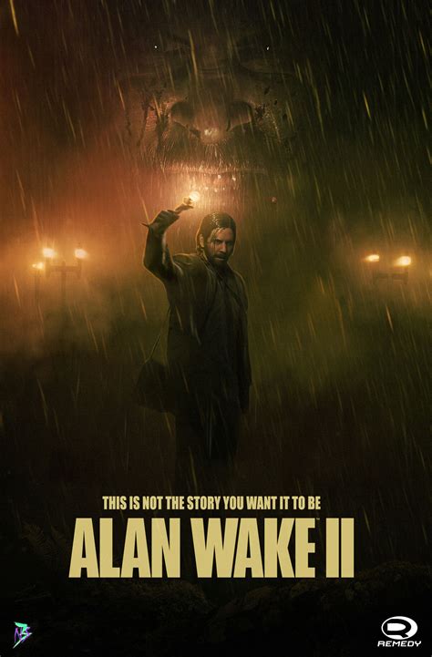 Alan Wake 2 Teaser Poster By Nazmussshakib3 On Deviantart