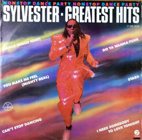 Sylvester Sylvesters Greatest Hits Nonstop Dance Party 1984 Vinyl