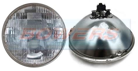 7 Genuine Sealed Beam Classic Car Domed Lens Headlight Headlamp H
