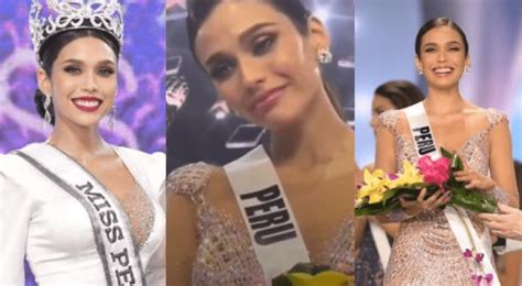 Janick Maceta Se Quebró Al Escuchar Al Término Del Miss Universo “tú Eres La Ganadora”