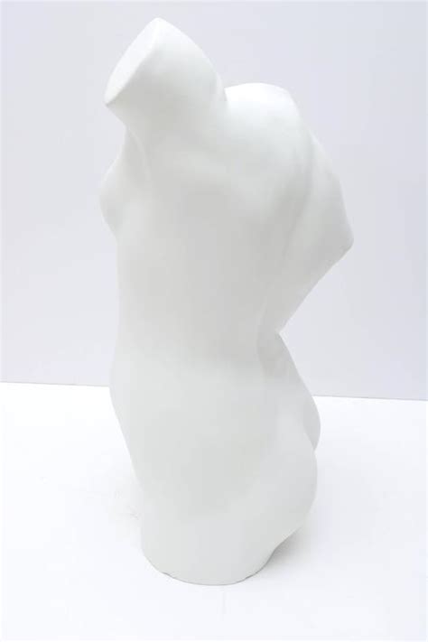 Large Scale Nude Female Torso Sculpture In Cast Plaster At Stdibs My Xxx Hot Girl