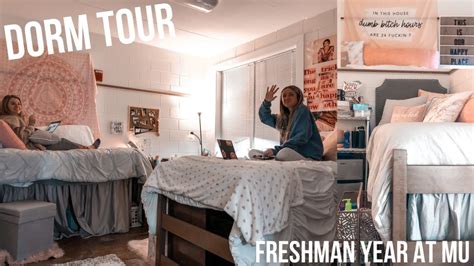 Dorm Tour Freshman Year Youtube