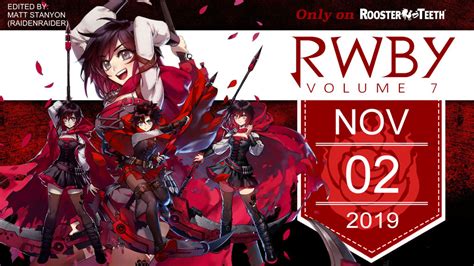 Rwby Volume 7 Ruby Rose Fan Poster By Raidenraider On Deviantart