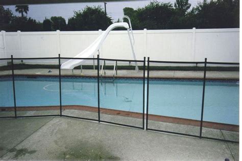 There are literally hundreds, if not thousands, of options out there. ChildGuard Mesh Removable DIY Pool Fence