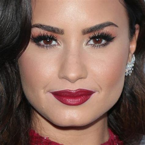 Pink Lips Demi Lovato Makeup Pale Pink Lipstick