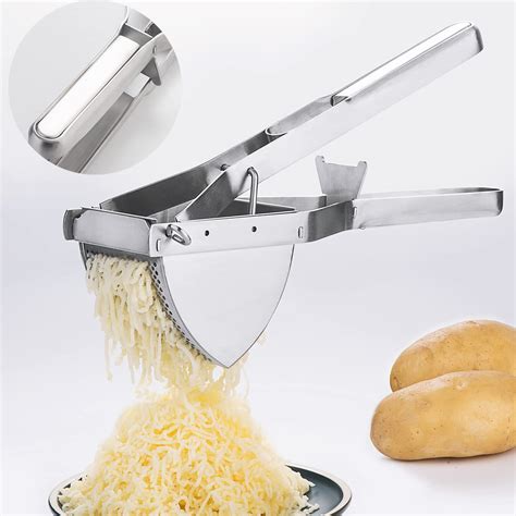 Choxila Potato Ricer And Masher Solid Handle Heavy Duty Commercial