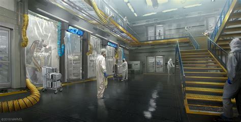Oscorp Clean Room By Nicholas Schumakerclean Room Concept For The