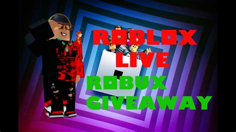 Roblox Live Robux Giveaway Youtube