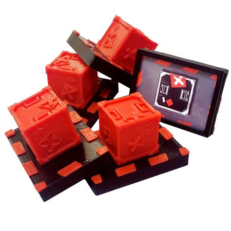 Zombicide 2nd Edition Chest Crates 3d 11 Pieces Etsy