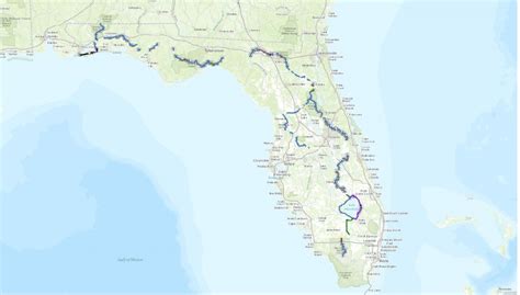Florida National Scenic Trail Home Florida Rails To Trails Maps