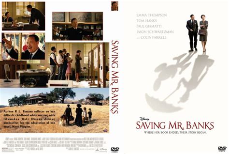 Saving Mr Banks Dvd Cover 2013 Custom Dvd Cover