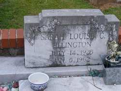 Sarah Louise Cleveland Ellington M Morial Find A Grave