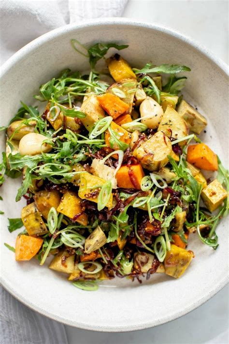 Easy Roast Kumara Salad With Orange Dressing • Ascension Kitchen
