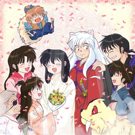 Higurashi Kagome Inuyasha Character Kaede Inuyasha Kohaku