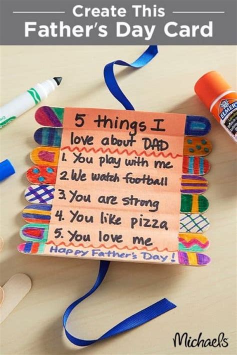 Fantastic list of diy father's day gift ideas for the special dad or grandpa in your life. Father's Day Crafts for Kids: Preschool, Elementary and More!