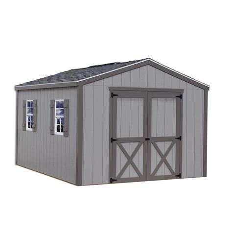 Best Barns Cambridge 10 Ft X 12 Ft Wood Storage Shed Kit Cambridge