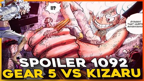 Spoiler One Piece 1092 Luffy Gear 5 Brinca Com O Kizaru Em Egghead E