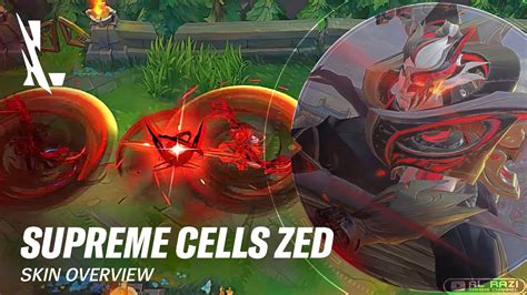 Supreme Cells Zed Exclusive Wild Rift Skin Overview Wild Rift Cn League Of Legends Wild