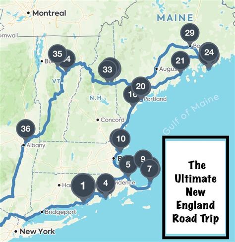 The Ultimate New England Road Trip | Fall road trip, Summer road trip, East coast road trip