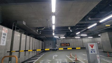 《秋葉原》udxパーキング『地下』駐車場 出口から from akihabara udx parking exit youtube