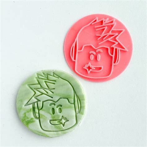 Roblox Spike Hair Fondant Cookie Embosser Christines Molds