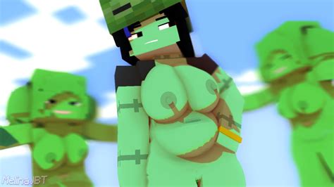Rule 34 3d 3girls Big Breasts Character Female Female Only Green Body