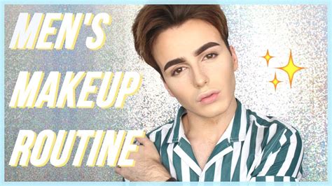 Mens Makeup Routine 💫 Male Makeup Youtube