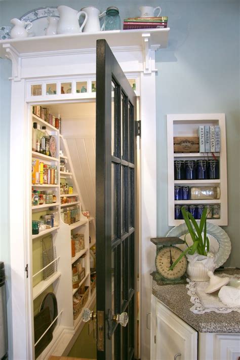 Have more space for storage? pantry under stairs | Shelf over the door and pantry under ...