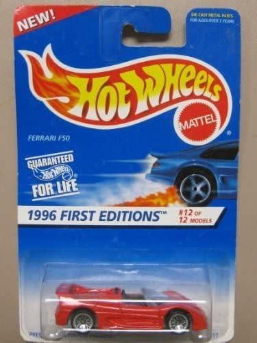 Hot Wheels Ferrari F50 1996 1st Editions 12 Of 12 Cars Collector