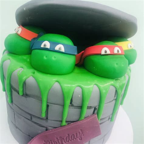 Ninja Turtles Cakes The Cupcake Princess