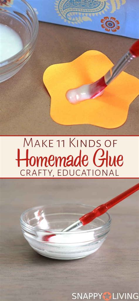 11 Homemade Glue Recipes Homemade Glue Glue Recipes Crafting