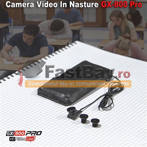 Cameră Video Gx 800 Pro In Nasture Pentru Copiat La Examene