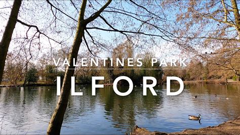 Valentines Park Ilford Gants Hill Redbridge East London The